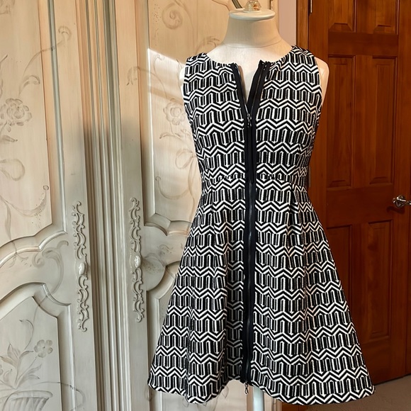 Anthropologie Leifsdottir knit zip-front dress, 4P - Picture 1 of 7